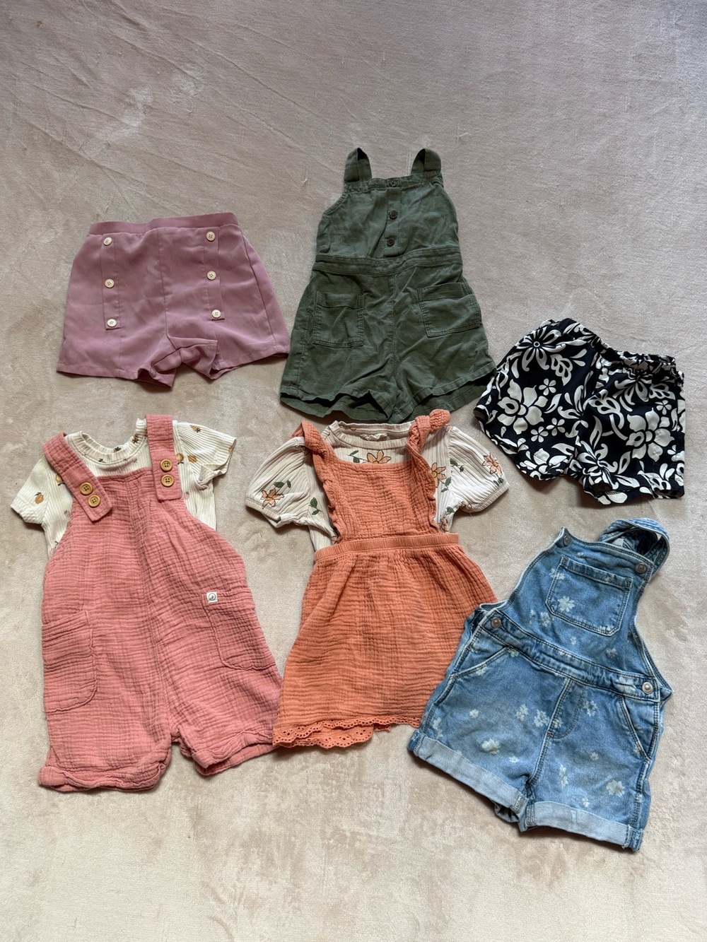 2T Toddler Summer Matching Set / Bundle